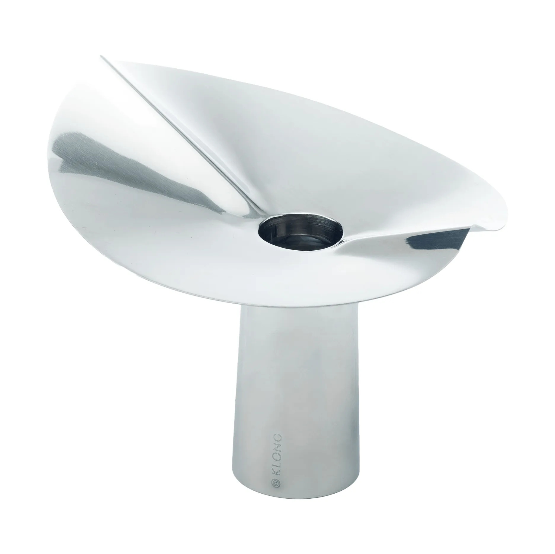 KLONG Vase-bougeoir Löv Acier inoxydable.