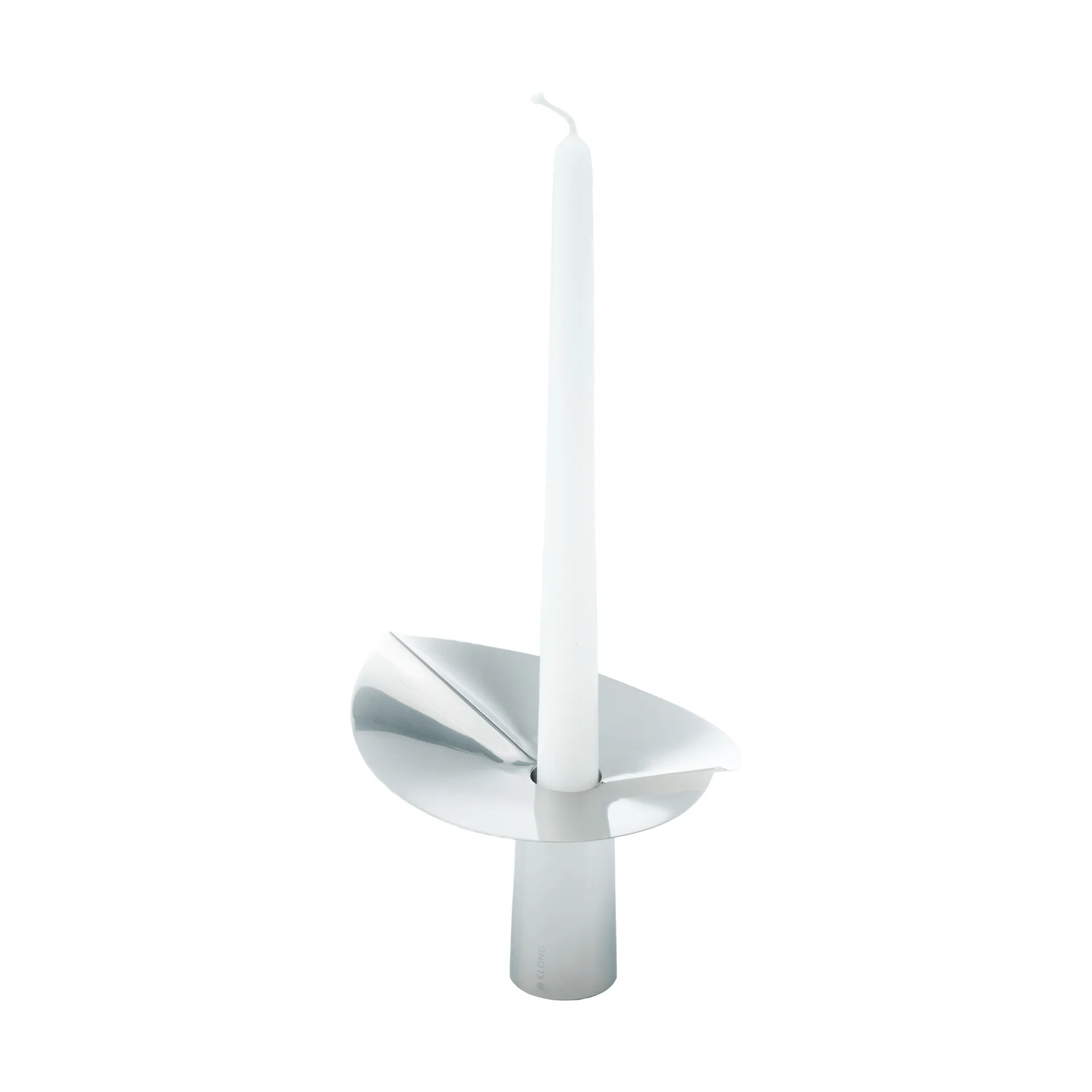 Vase-bougeoir Löv, Acier inoxydable. 10 cm KLONG