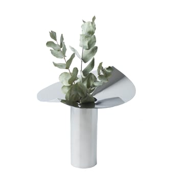 Vase-bougeoir Löv - Acier inoxydable - KLONG