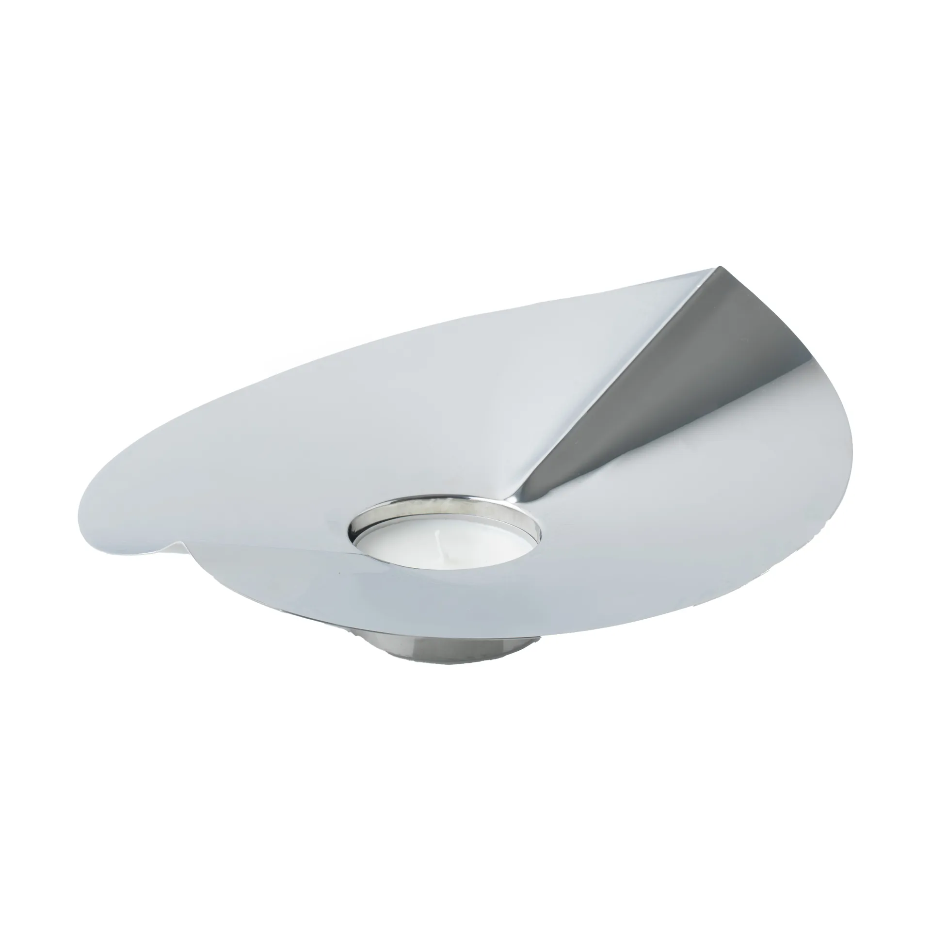 Vase-bougeoir Löv, Acier inoxydable KLONG