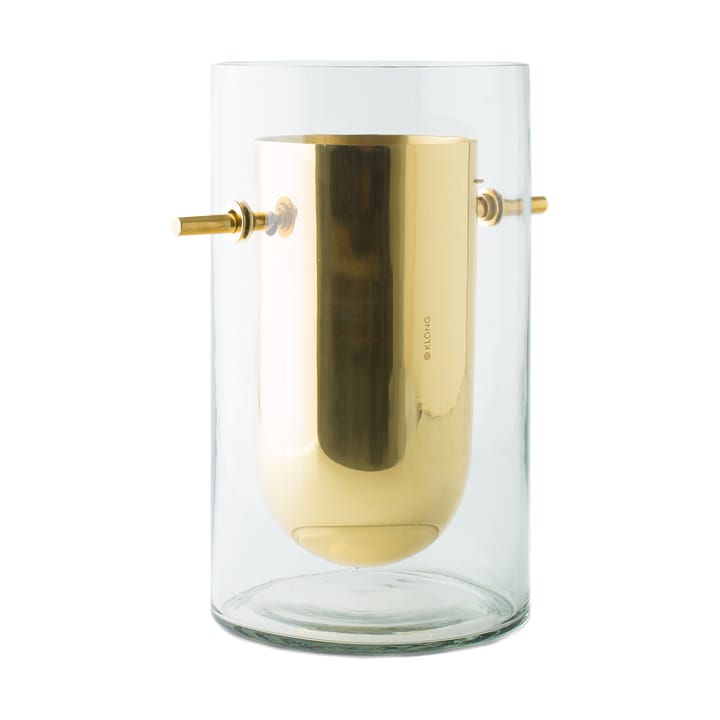 Vase cylindrique Alba - Laiton - KLONG