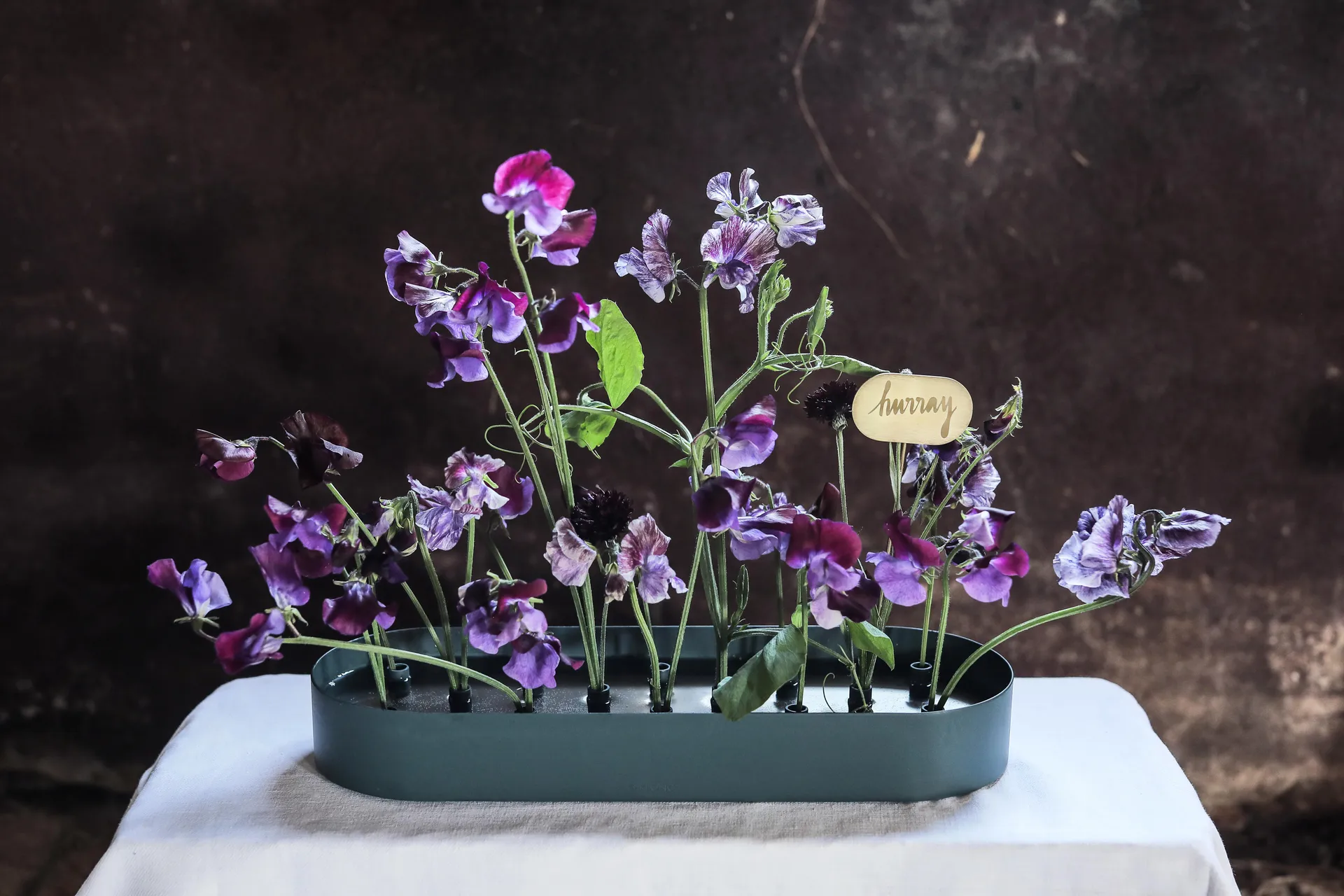 Vase multifonctionnel Jubel 45x14 cm, Steel-blue KLONG