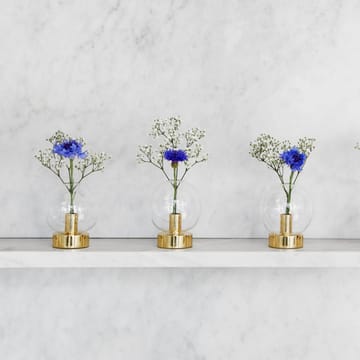 Vase Orbis Lot de 3 - Laiton - KLONG