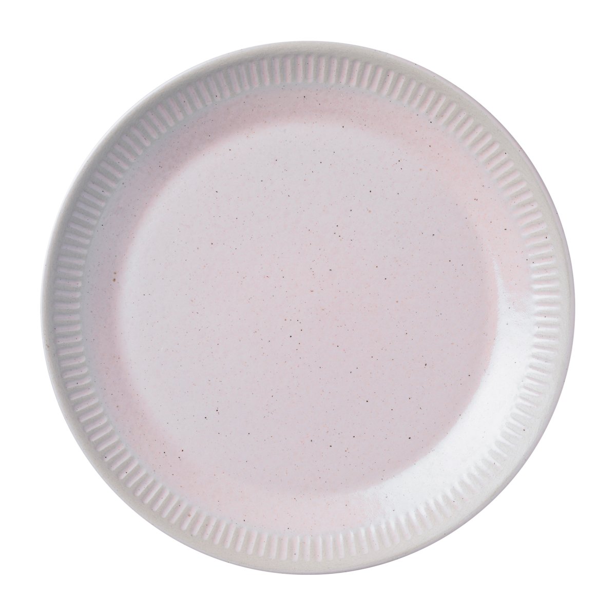 knabstrup keramik assiette colorit ø19 cm rose