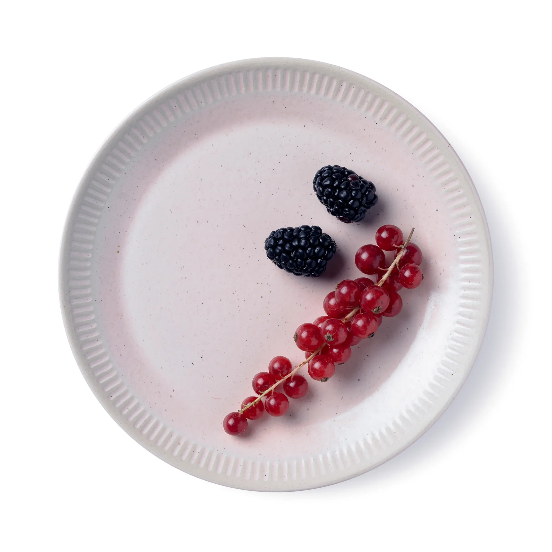 Assiette Colorit Ø19 cm, Rose Knabstrup Keramik