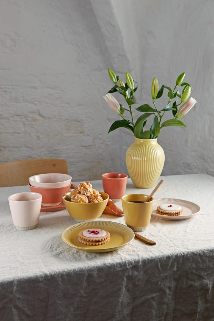 Assiette Colorit Ø19 cm, Rose Knabstrup Keramik