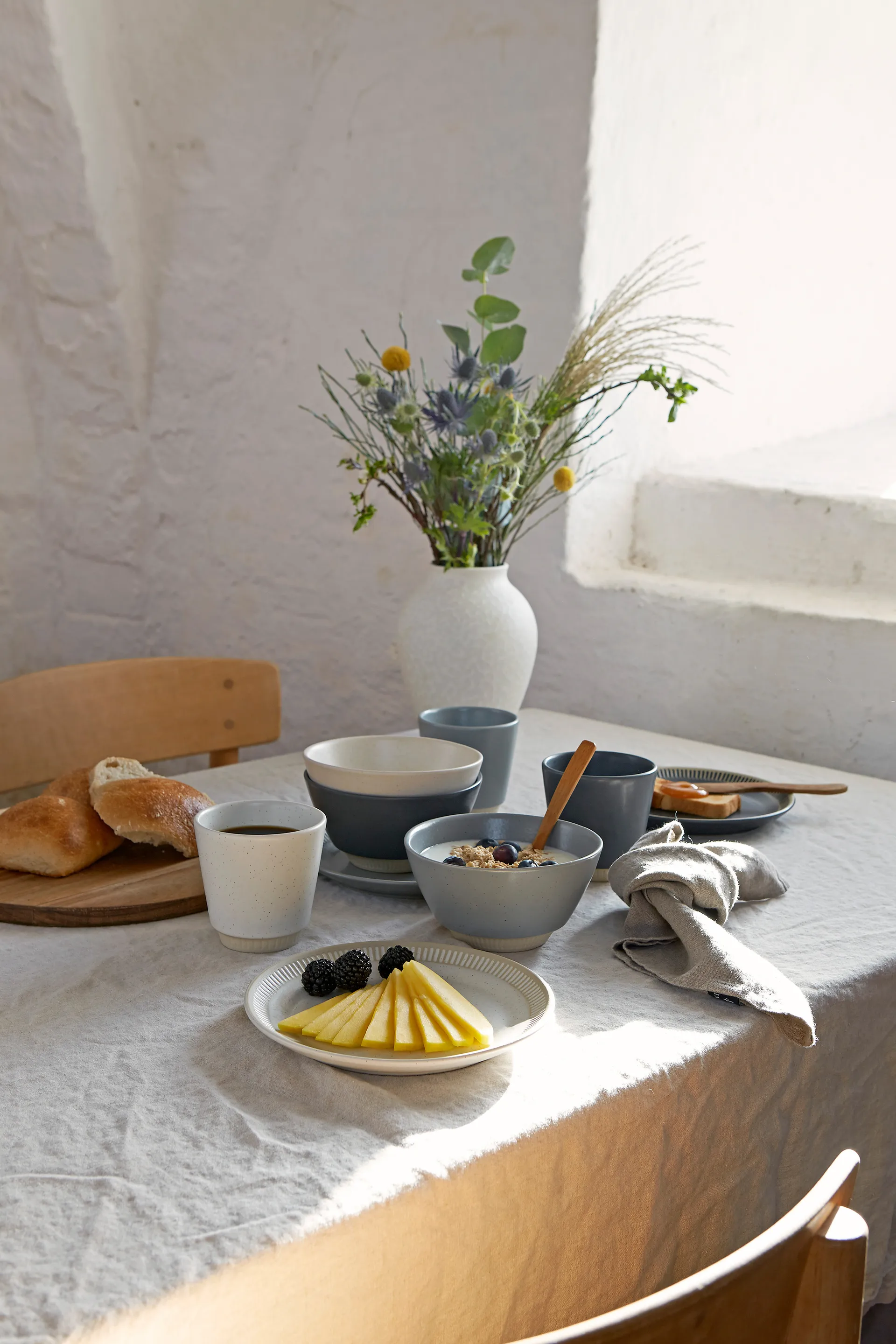 Assiette Colorit Ø19 cm, Sable Knabstrup Keramik