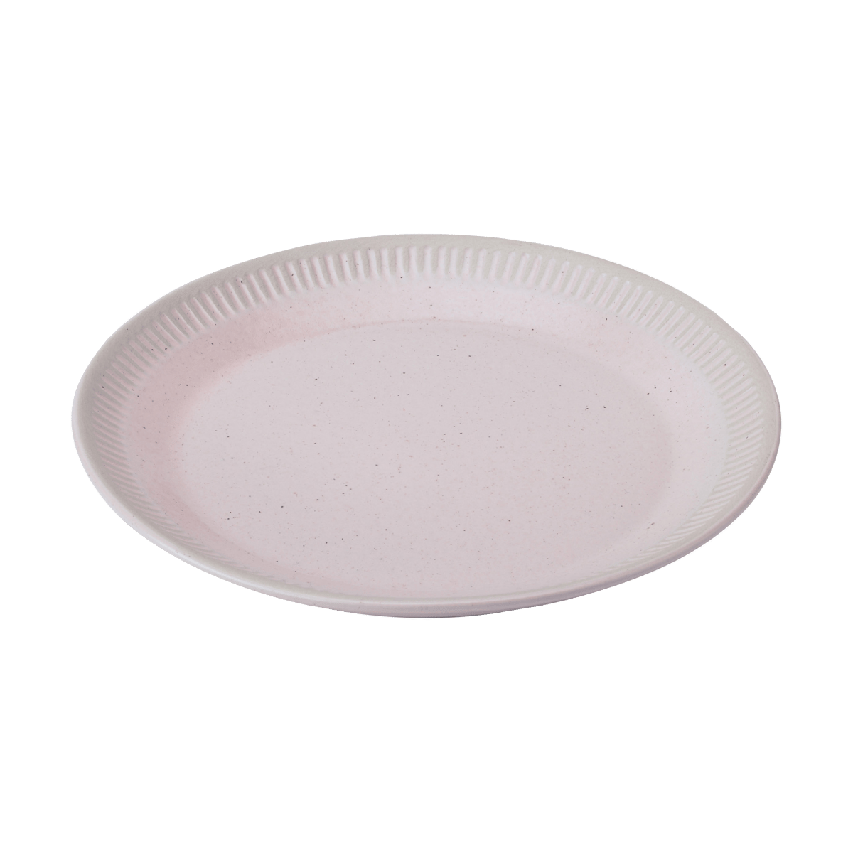 knabstrup keramik assiette colorit ø22 cm rose