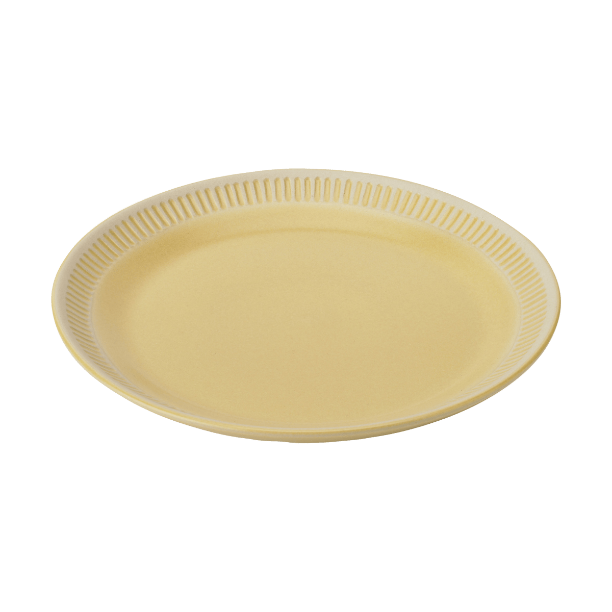 knabstrup keramik assiette colorit ø22 cm yellow
