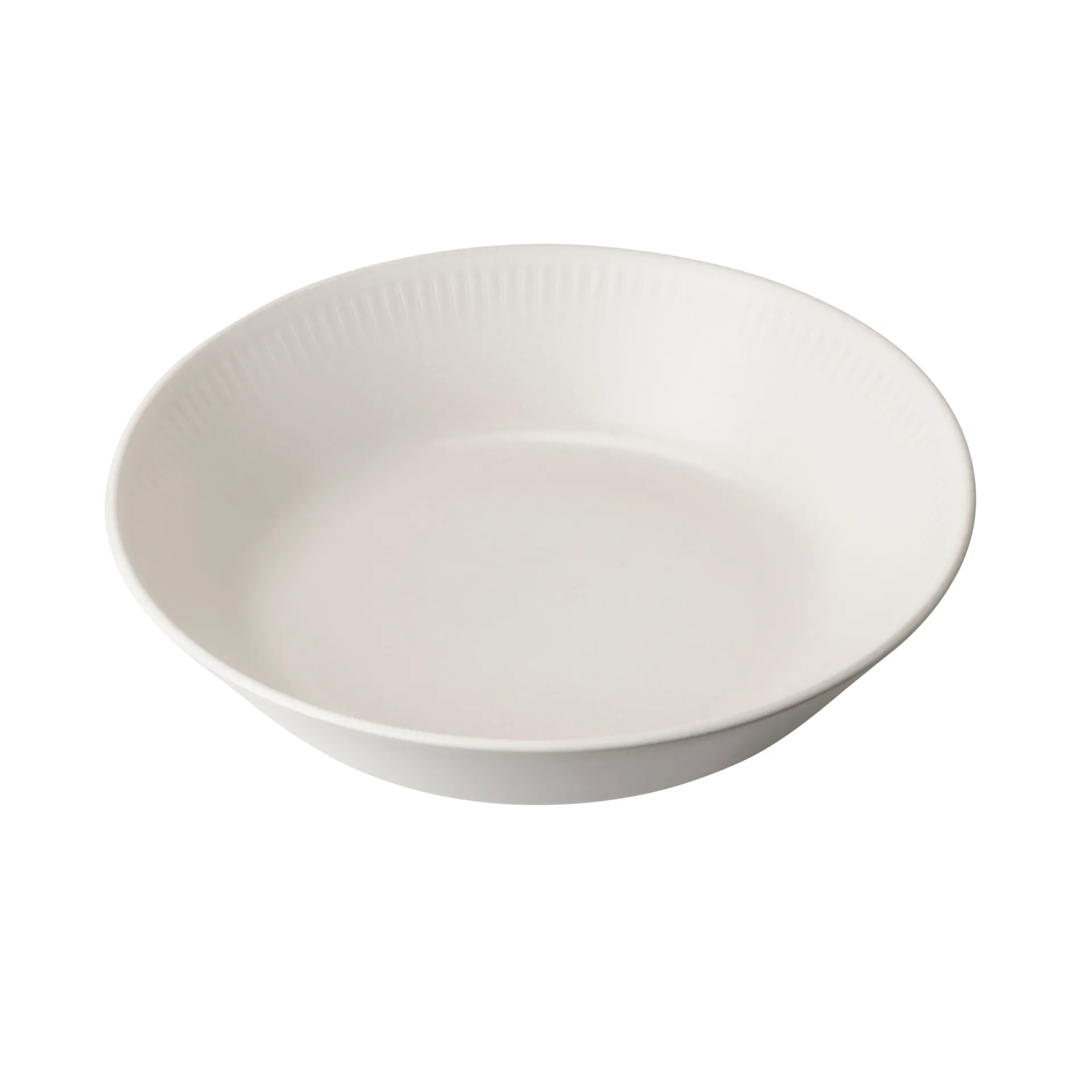 Assiette creuse Knabstrup blanc, 18 cm Knabstrup Keramik