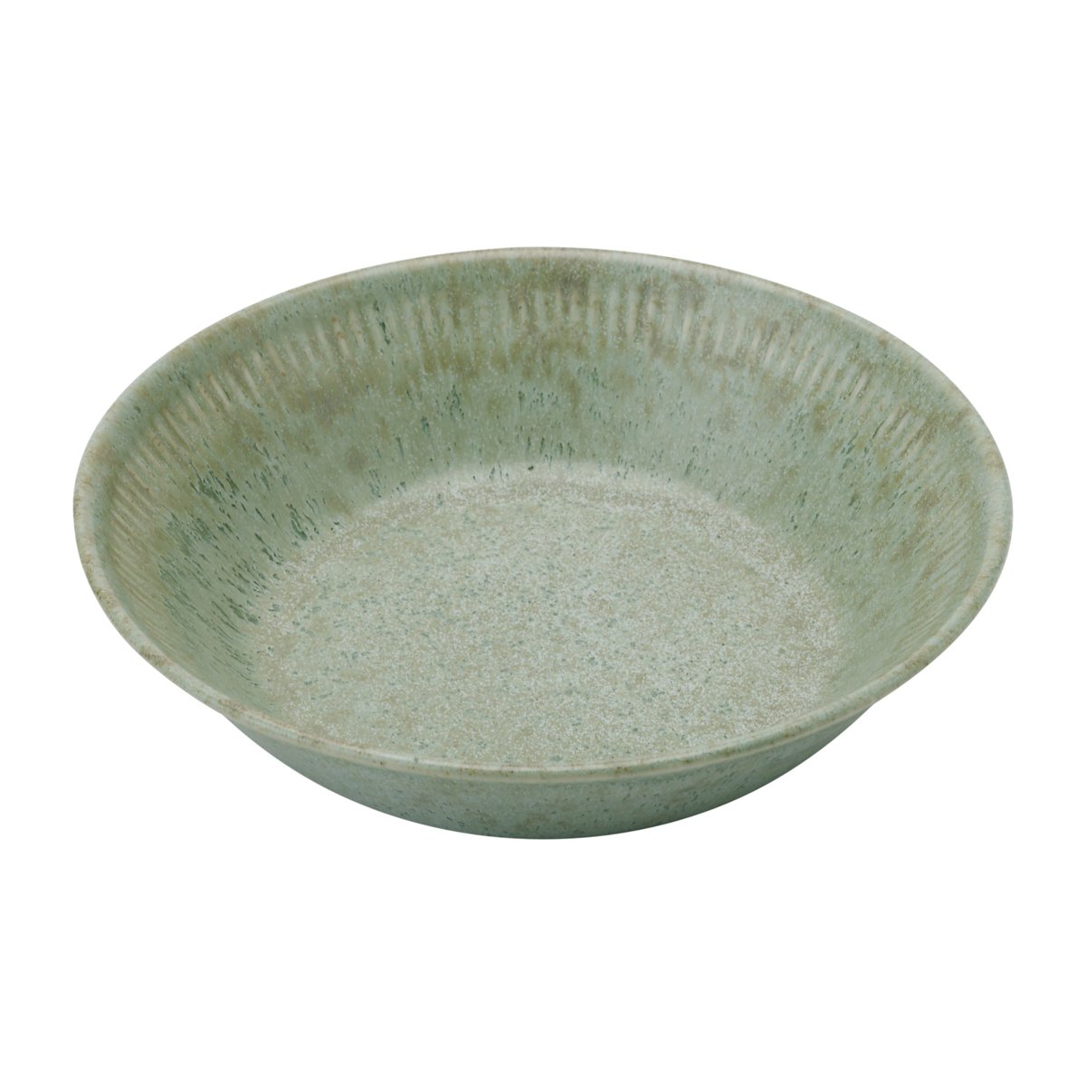 knabstrup keramik assiette creuse knabstrup vert olive 14,5 cm
