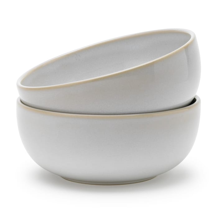 Assiette creuse Tavola Ø15 cm Lot de 2 - Blanc - Knabstrup Keramik