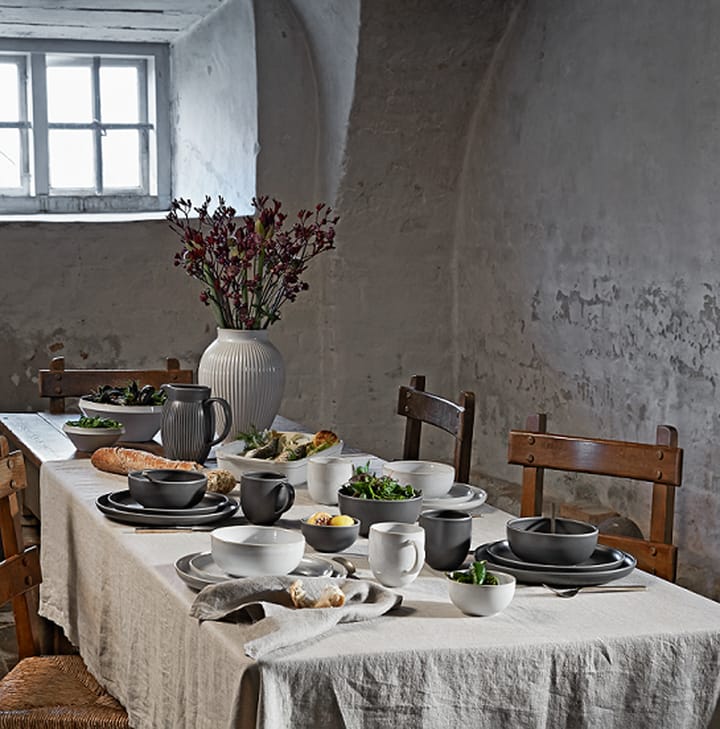 Assiette creuse Tavola Ø15 cm Lot de 2, Blanc Knabstrup Keramik