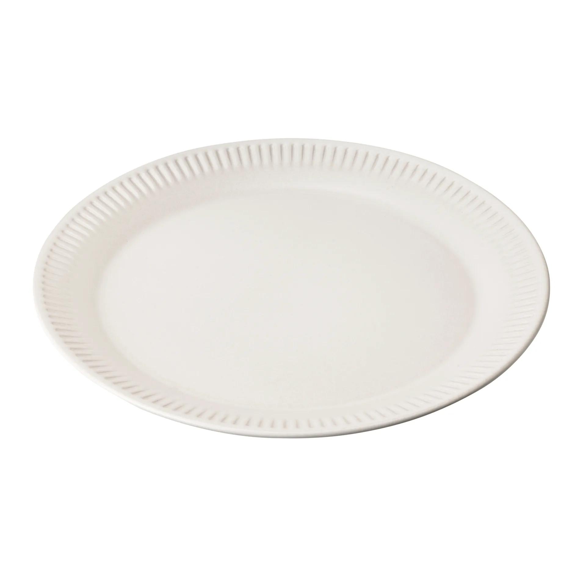Assiette Knabstrup blanc, 22 cm Knabstrup Keramik