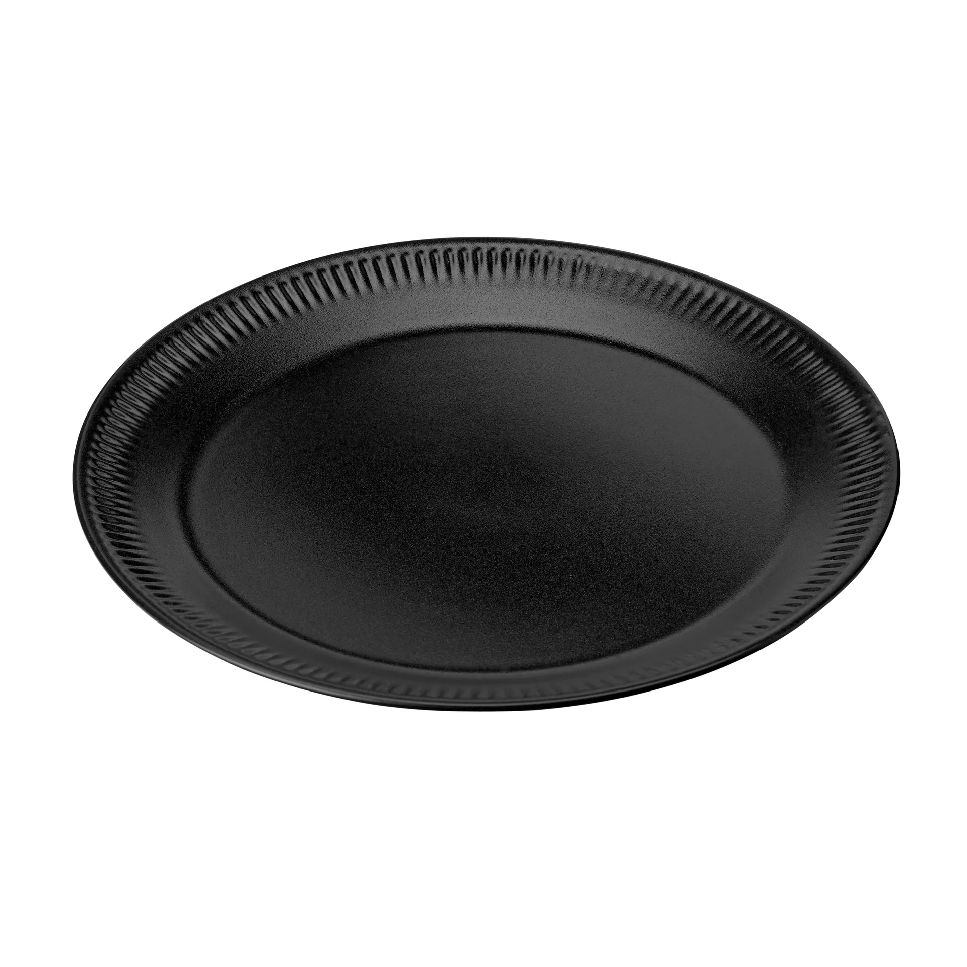 Assiette Knabstrup noir, 22 cm Knabstrup Keramik