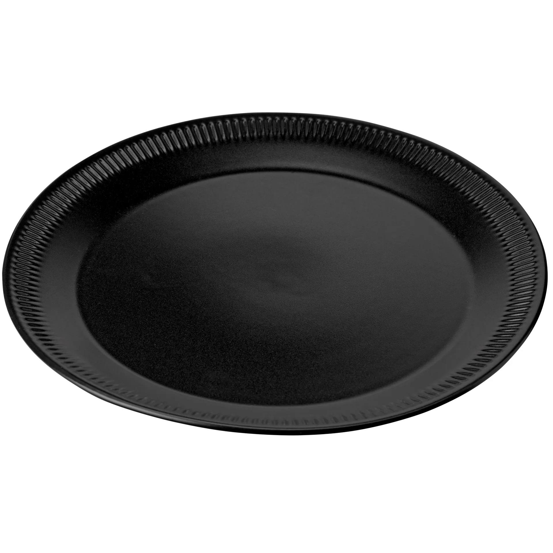 Assiette Knabstrup noir, 27 cm Knabstrup Keramik