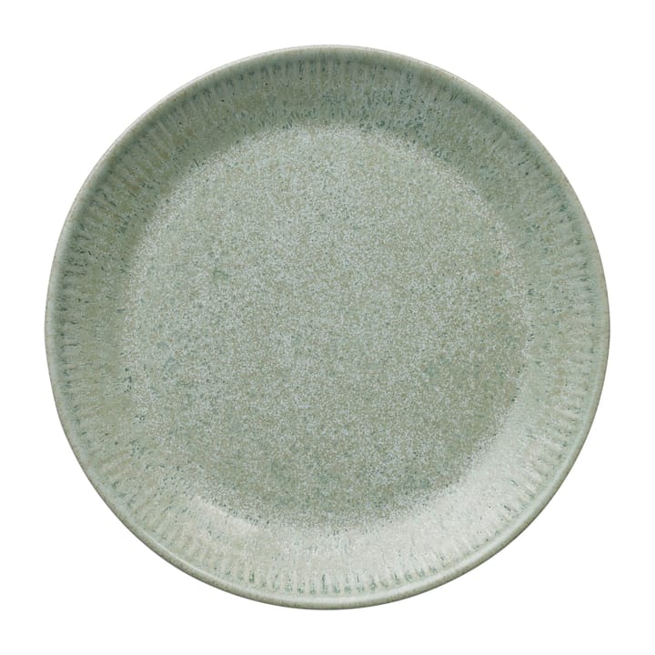 Assiette plate vert olive Knabstrup - 19 cm - Knabstrup Keramik