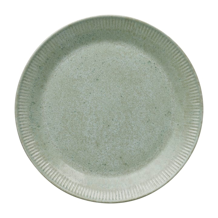 Assiette plate vert olive Knabstrup - 27 cm - Knabstrup Keramik