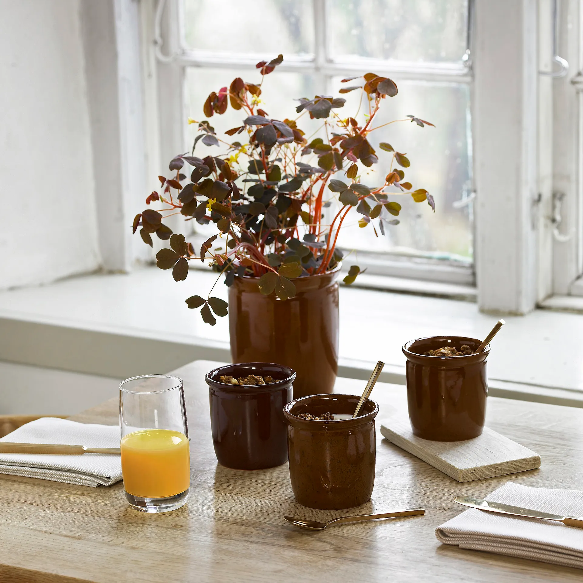 Bocaux Pickle lot de 3, lot de 3 Knabstrup Keramik