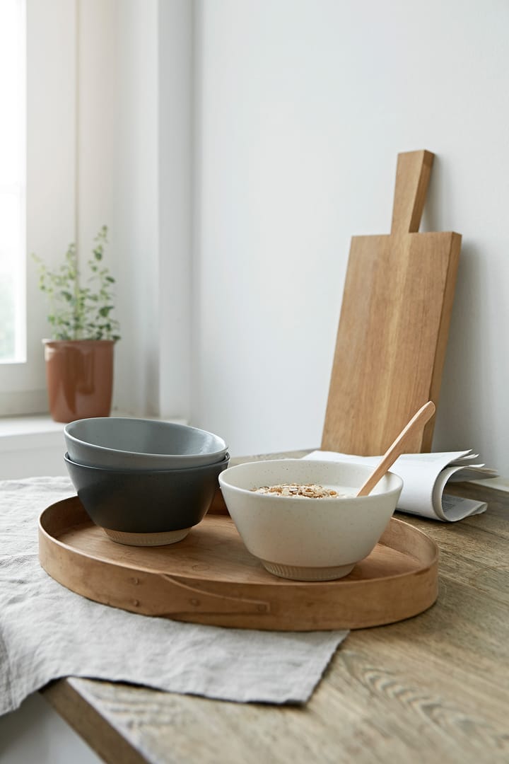 Bol Colorit Ø14 cm, Gris foncé Knabstrup Keramik