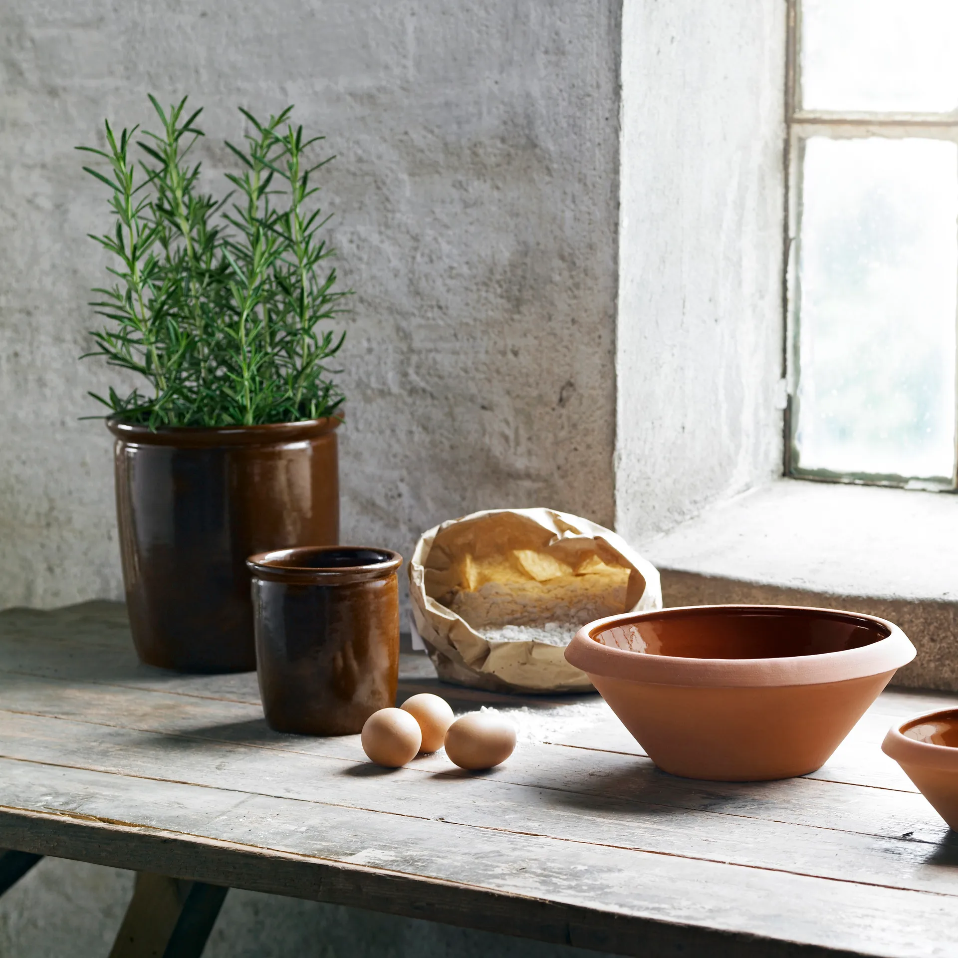 Bol Knabstrup 5 l, terre cuite Knabstrup Keramik