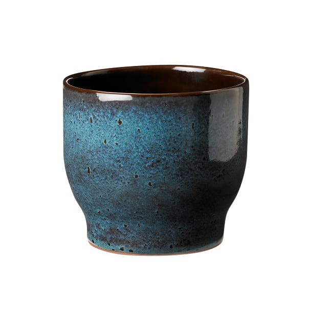 Cache-pot Knabstrup Ø12,5 cm - Vert mer - Knabstrup Keramik