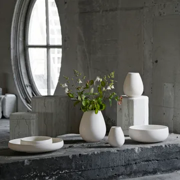 Plat Earth 38cm - Chaud-blanc - Knabstrup Keramik