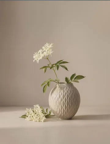 Solum vase - Frêne, 24 cm - Knabstrup Keramik