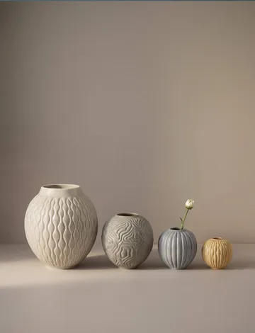 Solum vase - ocre, 8,5 cm - Knabstrup Keramik