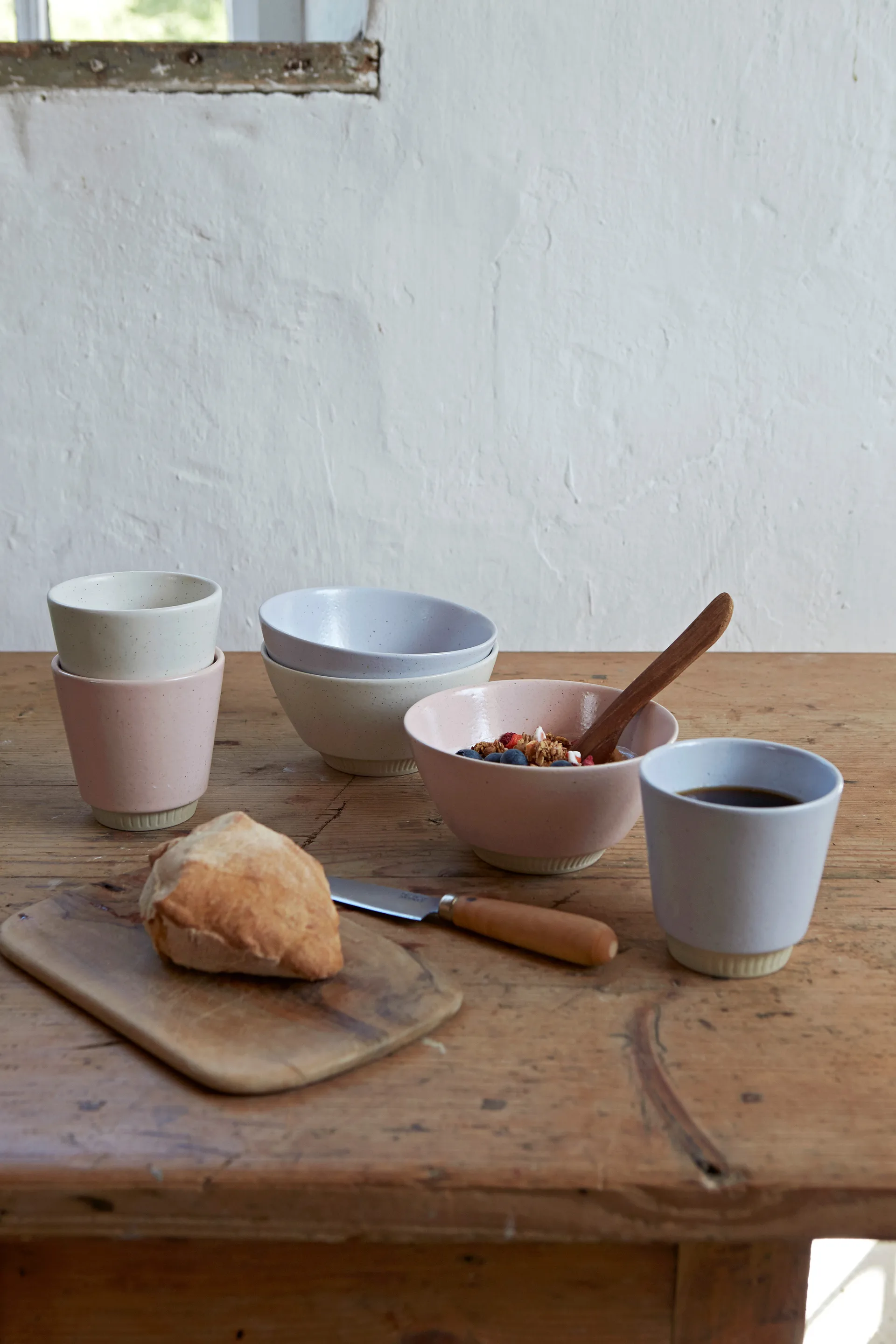 Tasse Colorit 25 cl, Rose Knabstrup Keramik