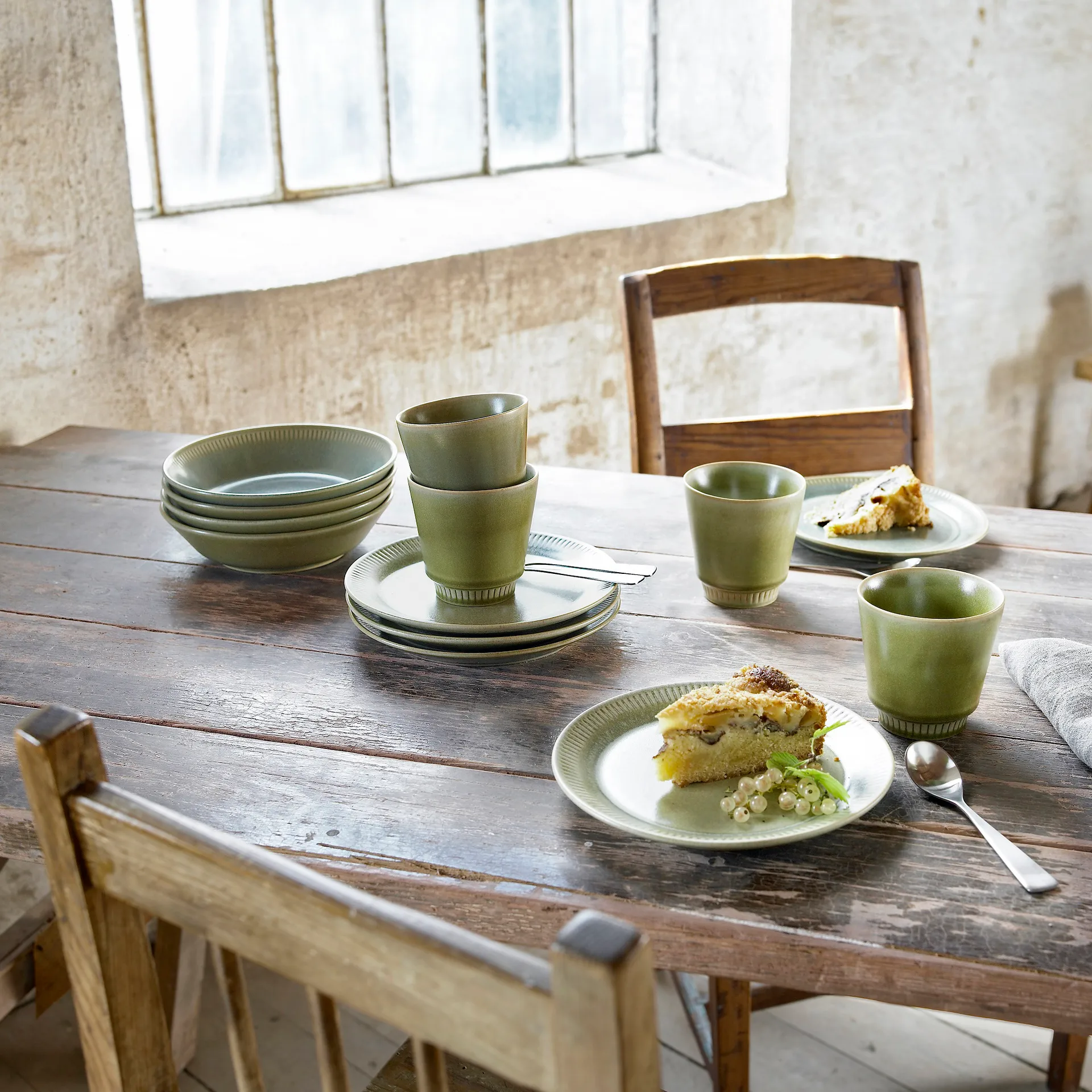 Tasse Knabstrup 28 cl, vert olive Knabstrup Keramik