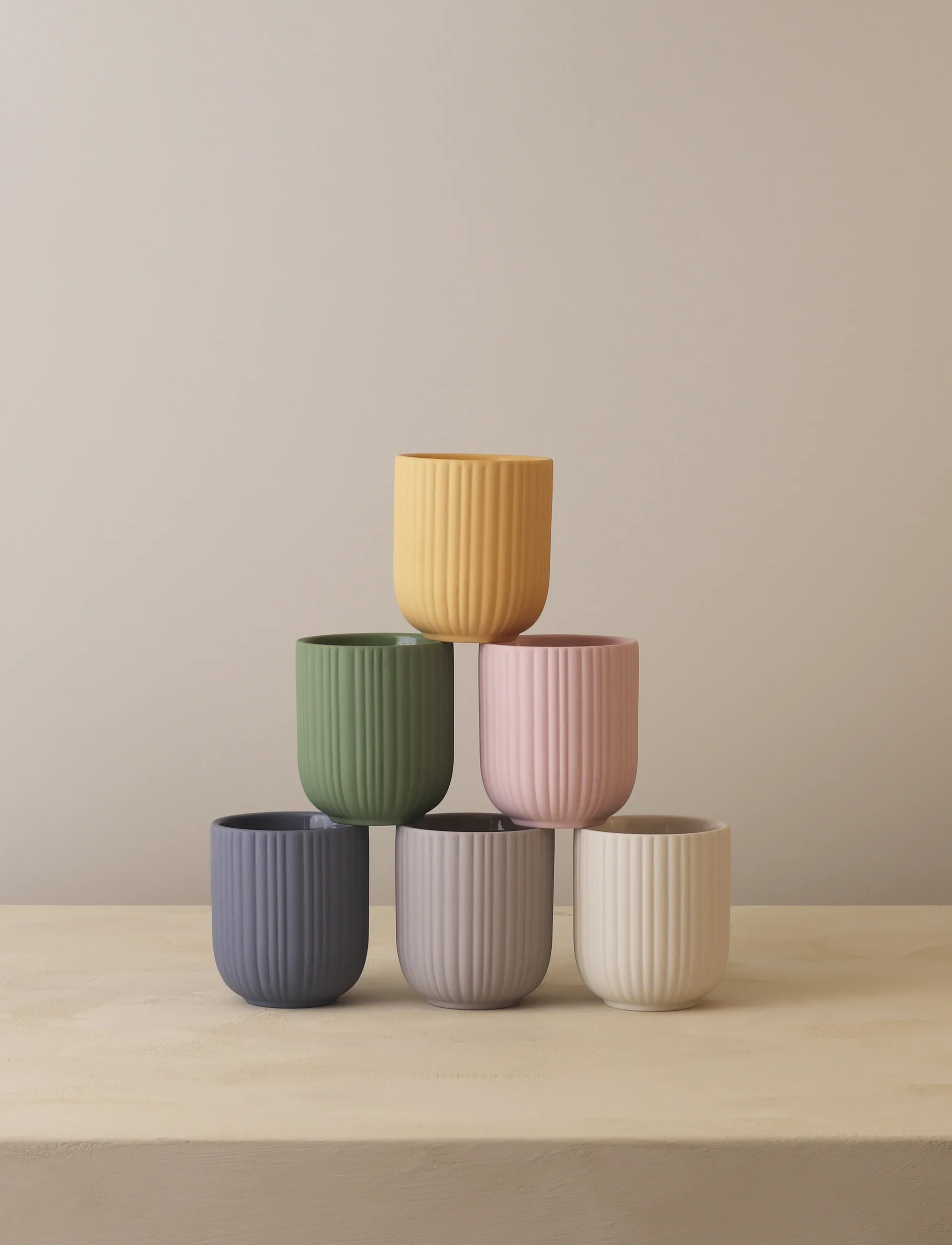 Tasse Verda 25 cl, Grass green Knabstrup Keramik