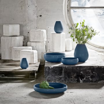 Vase Earth 14cm - Bleu - Knabstrup Keramik