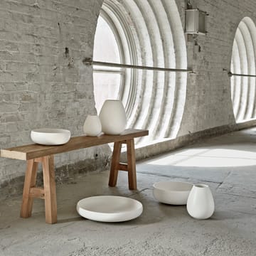 Vase Earth 19cm - Blanc - Knabstrup Keramik