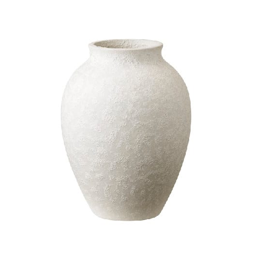 Vase Knabstrup 12,5 cm - blanc - Knabstrup Keramik