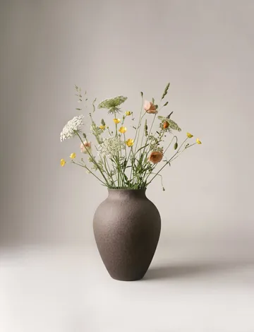Vase Knabstrup 20 cm - écorce - Knabstrup Keramik