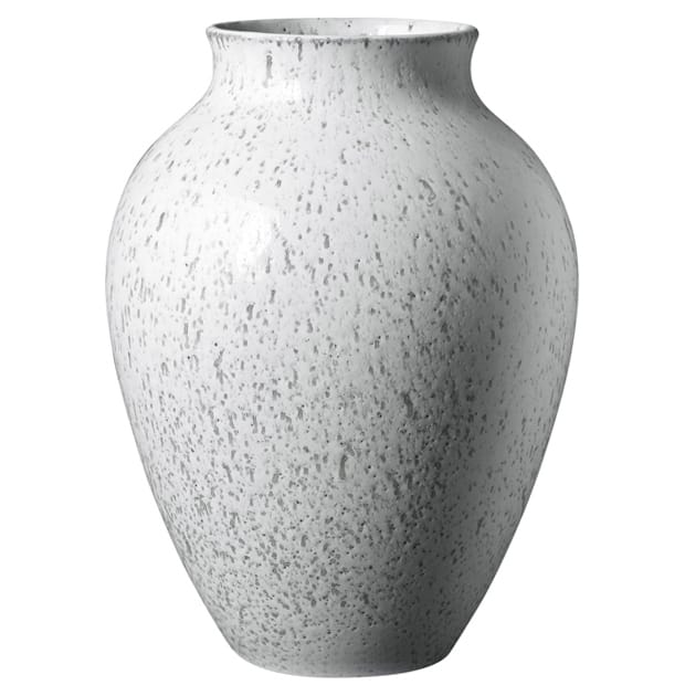 Vase Knabstrup 27 cm - Blanc-Gris - Knabstrup Keramik