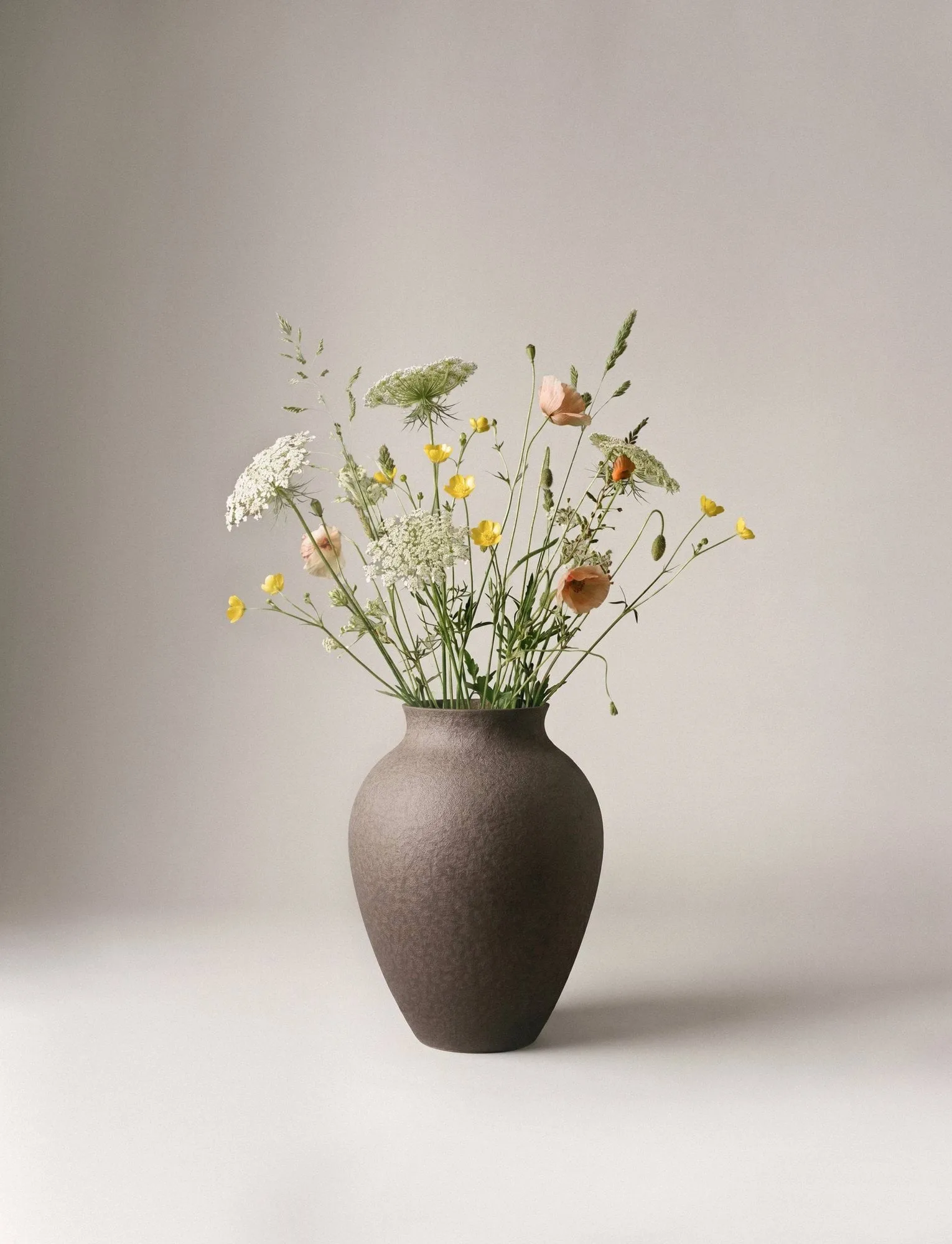 Vase Knabstrup 27 cm, écorce Knabstrup Keramik