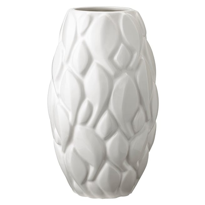 Vase Leaf 26 cm - Blanc - Knabstrup Keramik