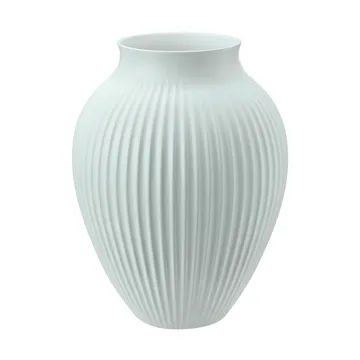 Vase strié Knabstrup 27 cm - Ice blue - Knabstrup Keramik