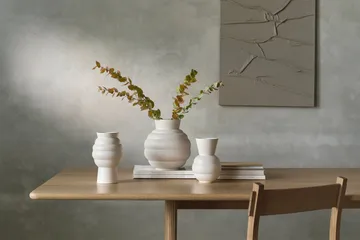 Vase Tortus Archie No1 21 cm - Blanc - Knabstrup Keramik