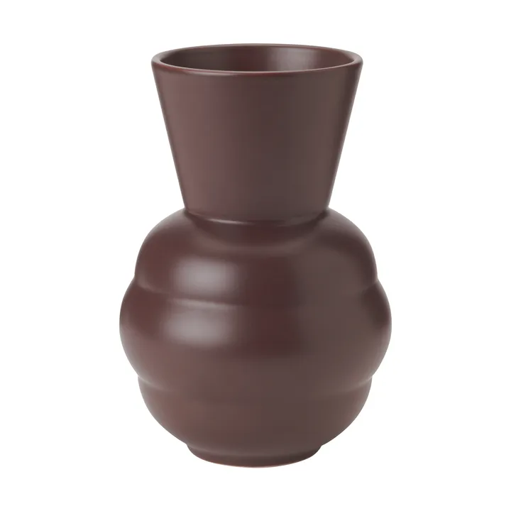 Vase Tortus Archie No1 21 cm - Bordeaux - Knabstrup Keramik