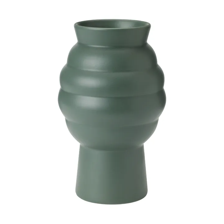 Vase Tortus Archie No2 23,5 cm - Dark green - Knabstrup Keramik