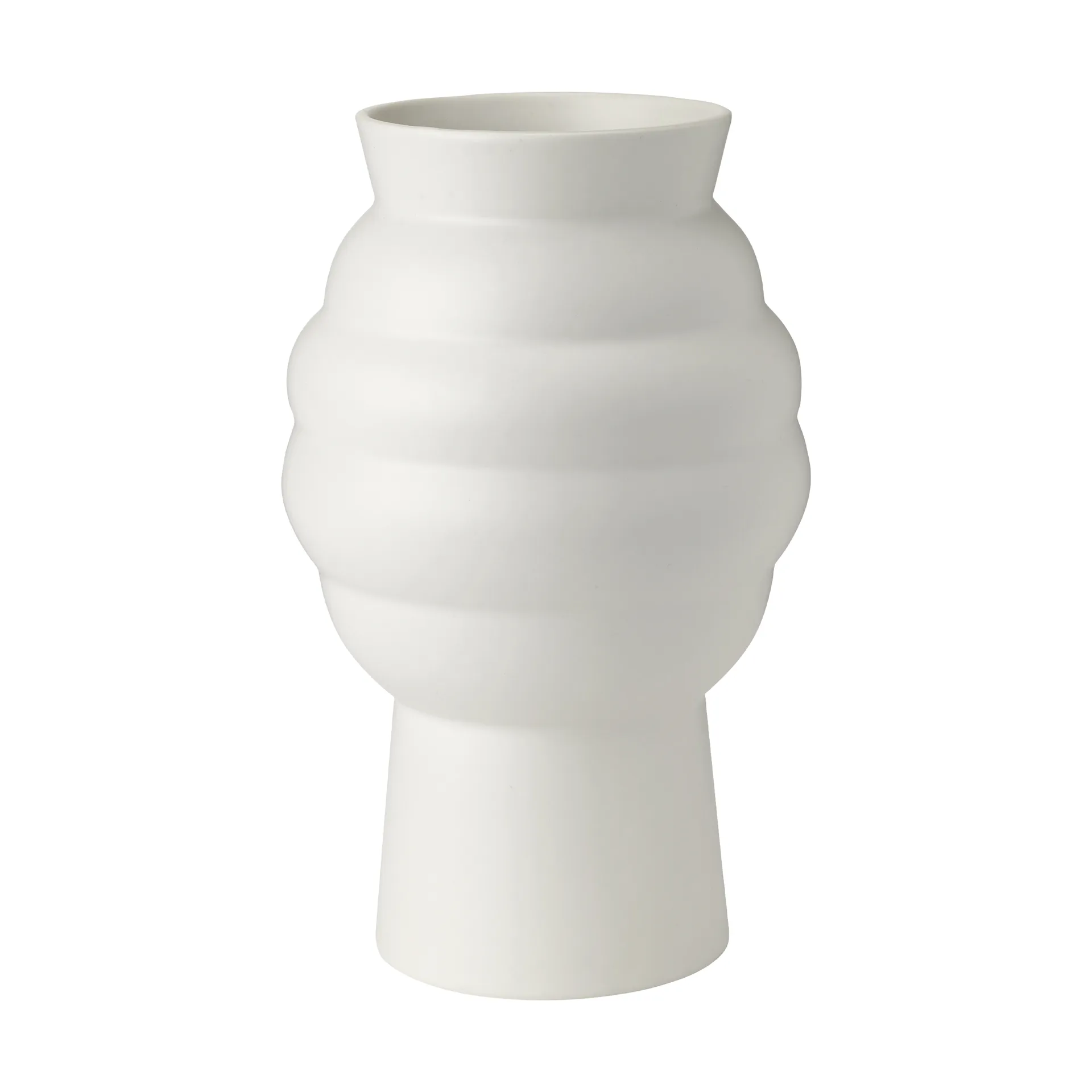 Vase Tortus Archie No2 23,5 cm, White Knabstrup Keramik