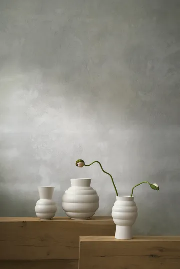 Vase Tortus Archie No2 23,5 cm - White - Knabstrup Keramik