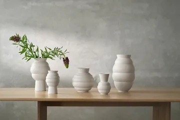 Vase Tortus Archie No3 26,5 cm - Blanc - Knabstrup Keramik