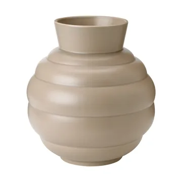 Vase Tortus Archie No3 26,5 cm - Dark sand - Knabstrup Keramik