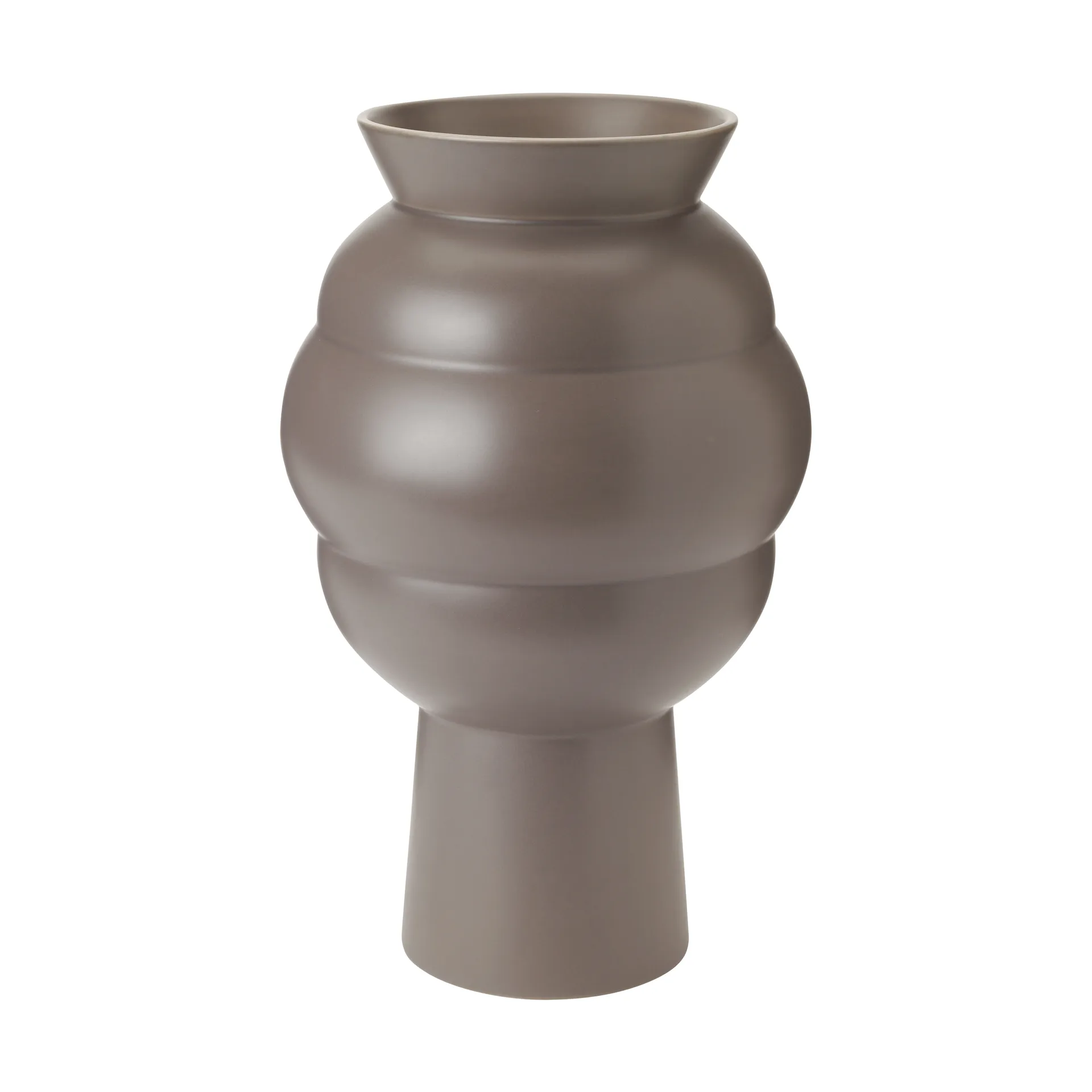 Vase Tortus Archie No4 37 cm, Dark grey Knabstrup Keramik
