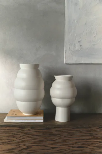 Vase Tortus Archie No4 37 cm - White - Knabstrup Keramik