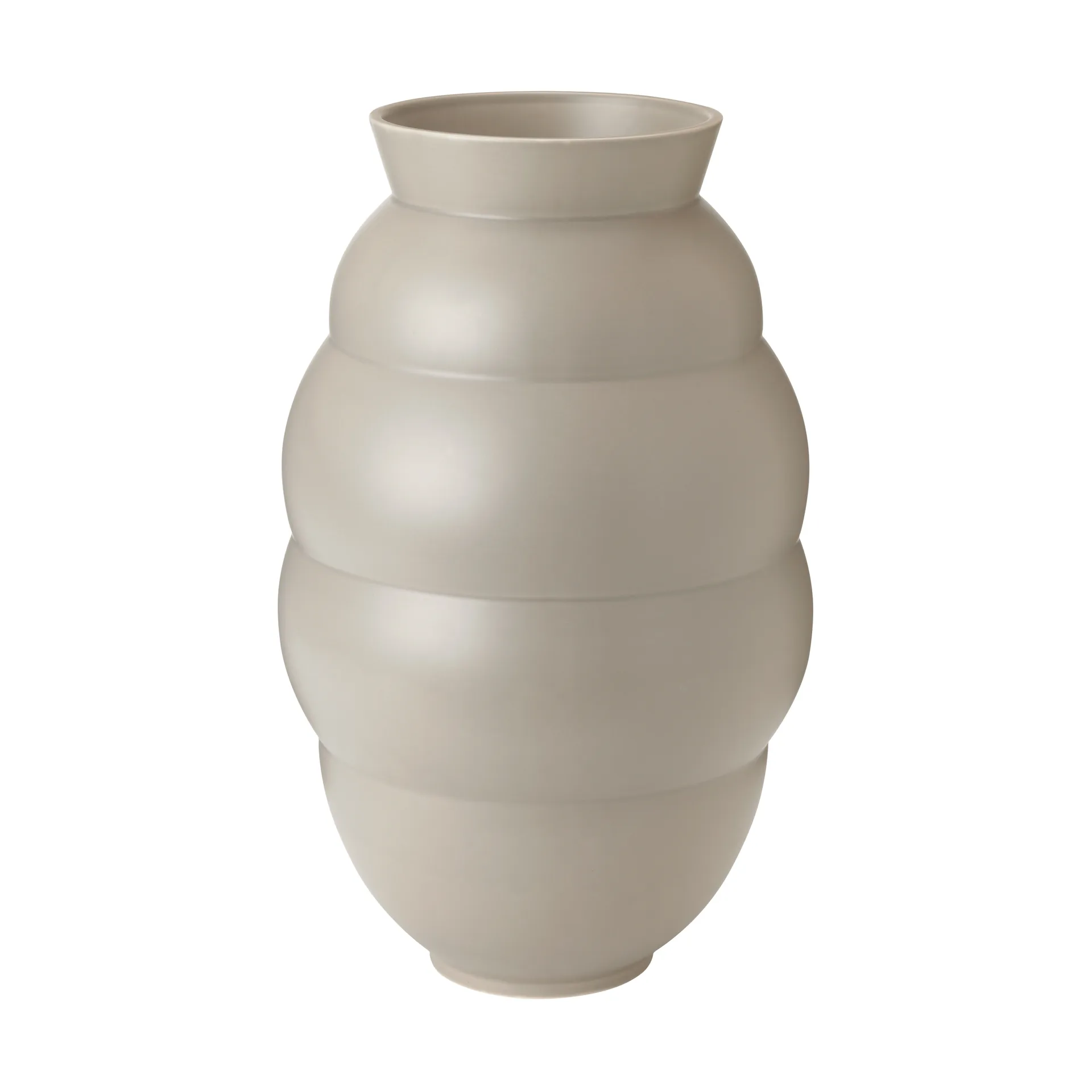 Vase Tortus Archie No5 41,5 cm, Light grey Knabstrup Keramik